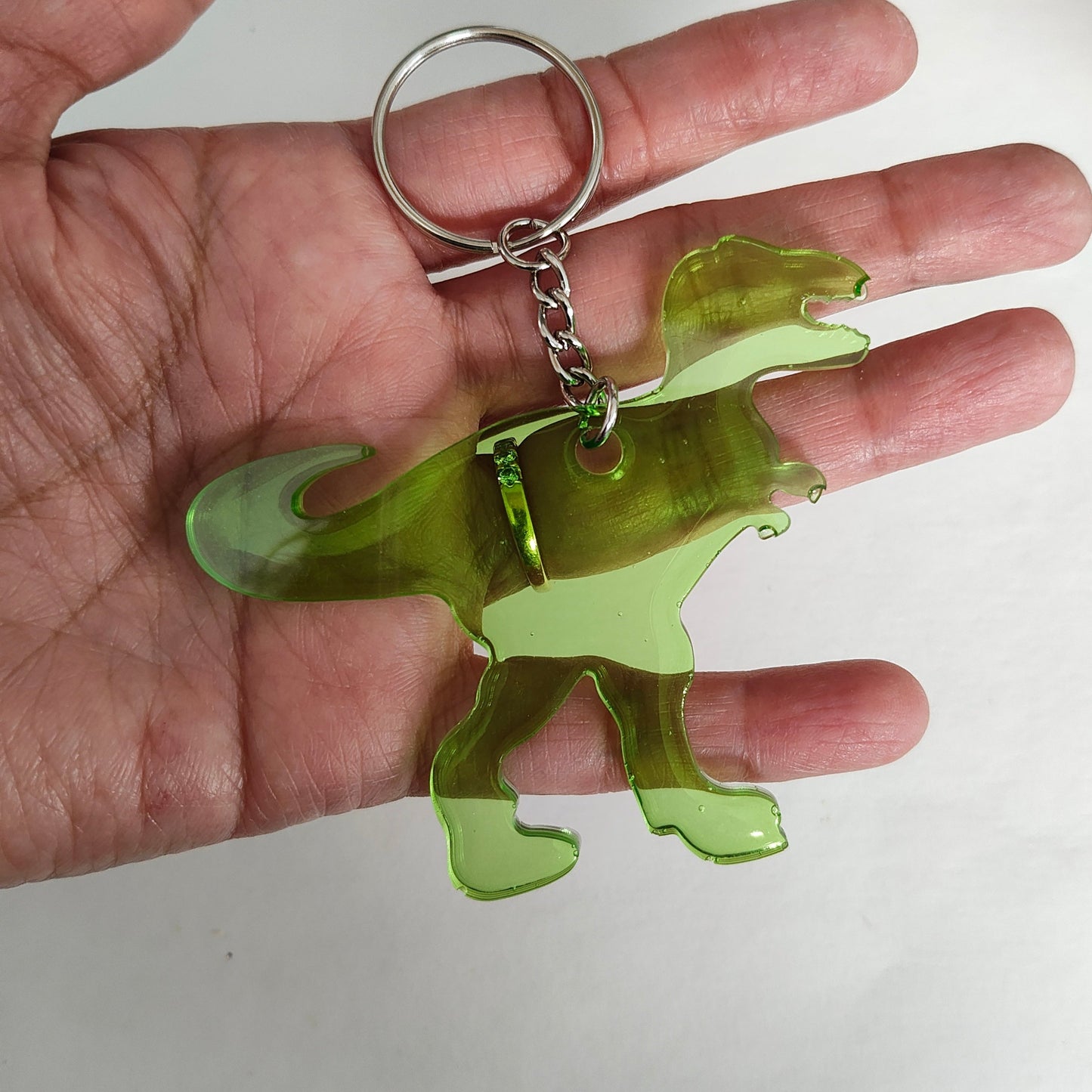 Keychain - T-Rex-resin dinosaur