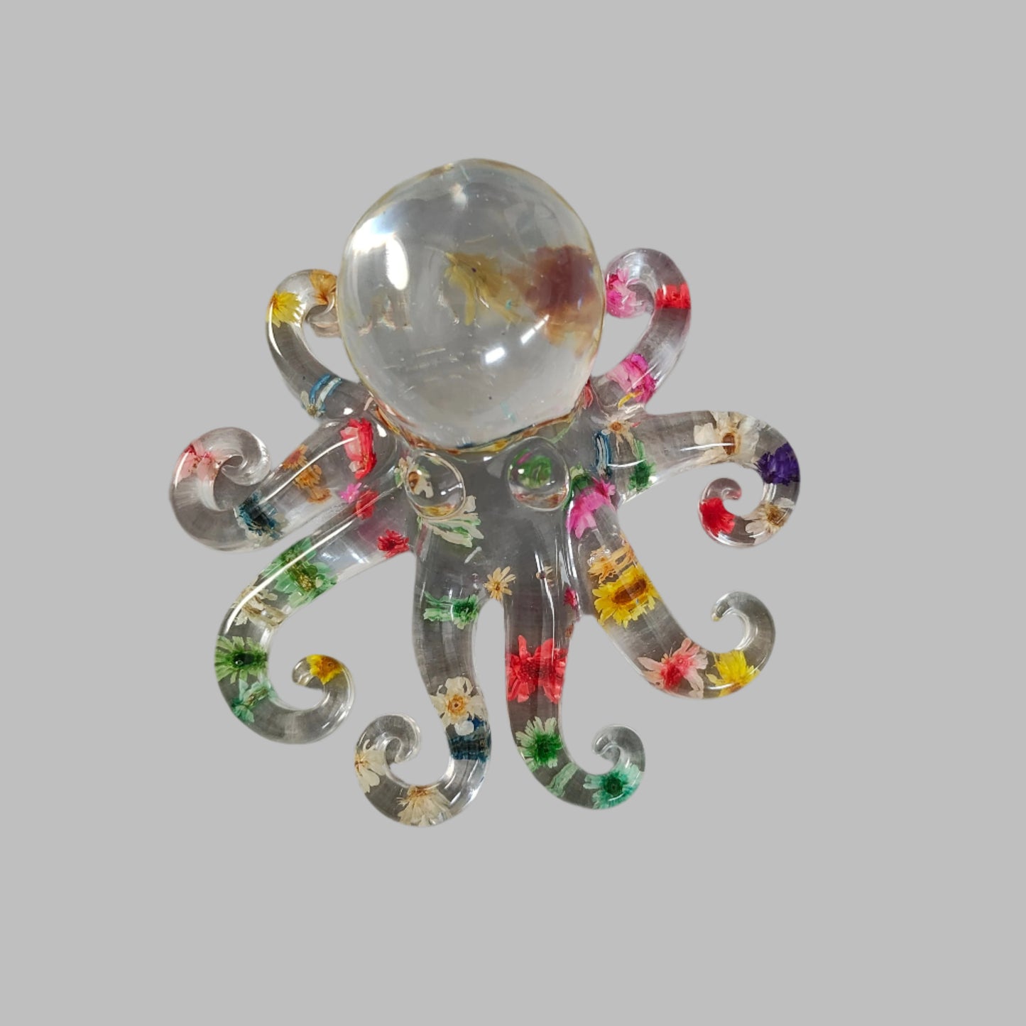 Resin small octopus trinket
