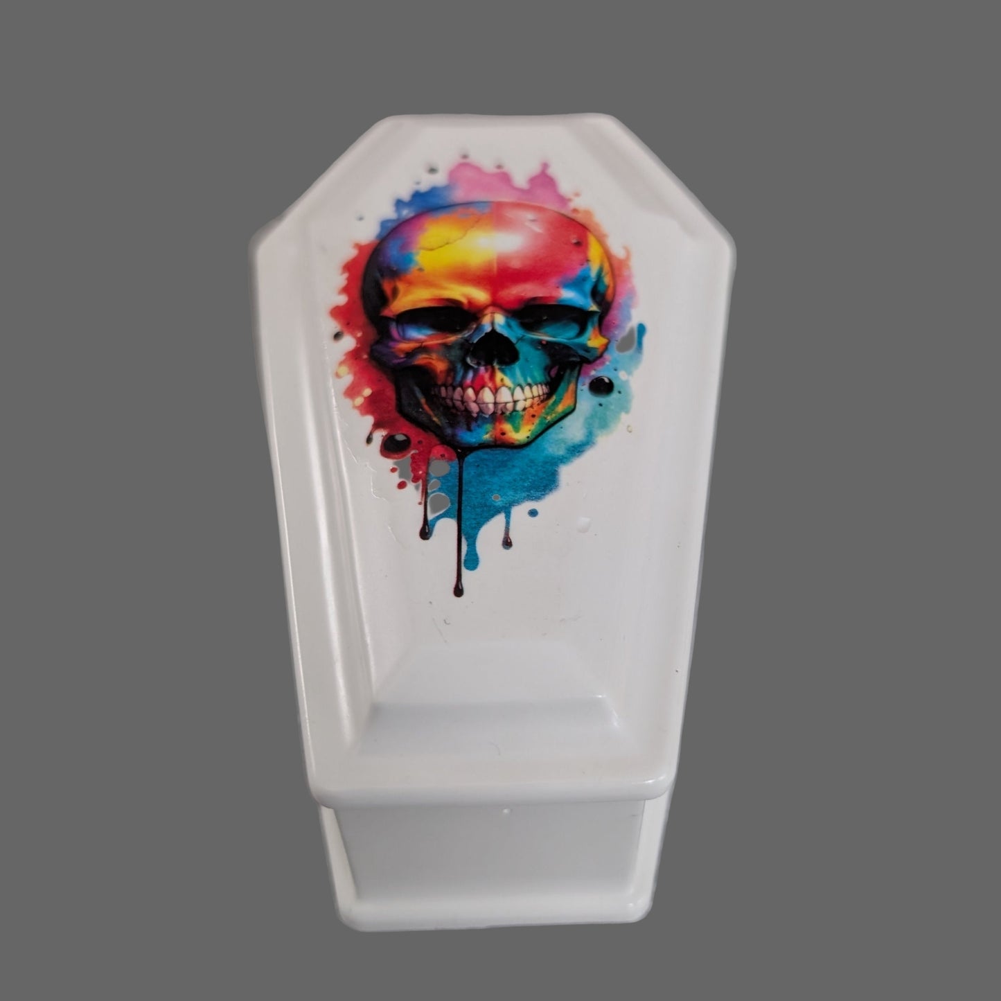 Knickknack - Resin coffin trinket box with lid