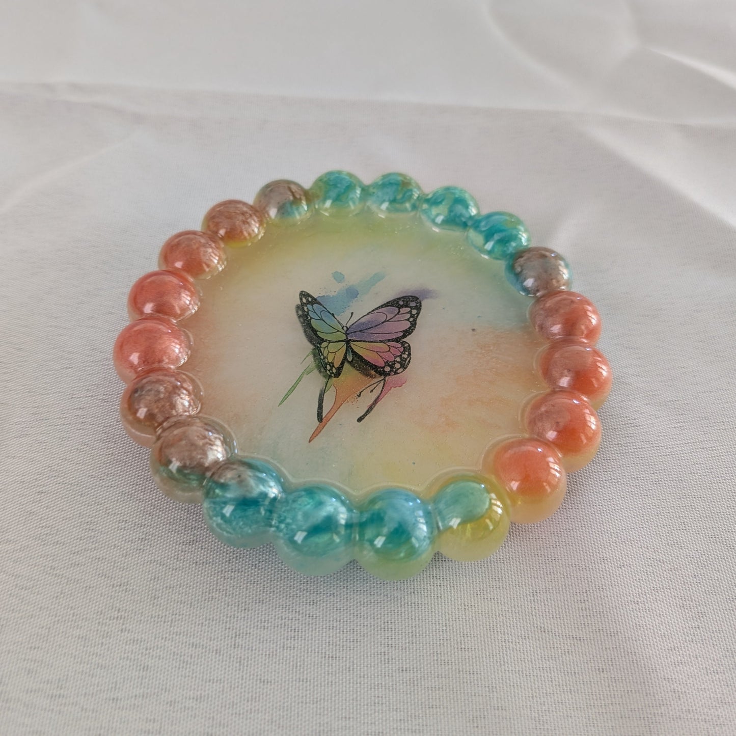 Knickknack - Round Resin trinket tray