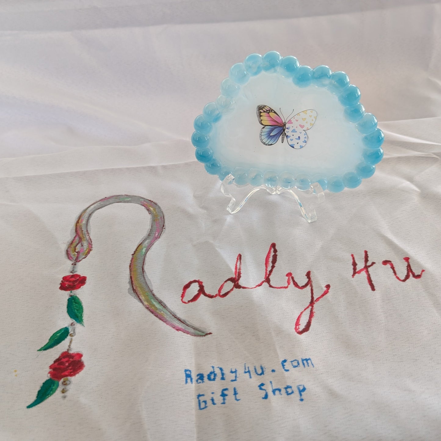 Knickknack - Resin cloud trinket tray