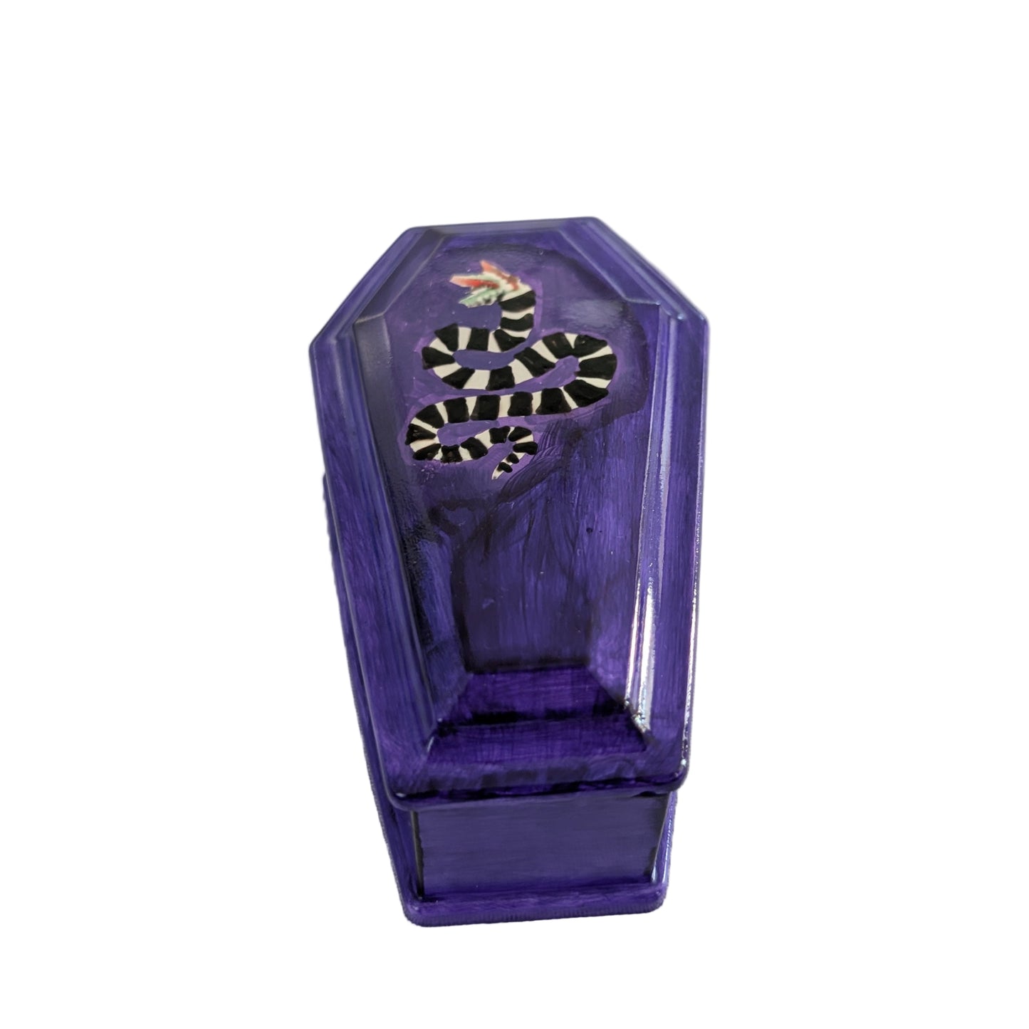 Knickknack - Resin coffin trinket box with lid