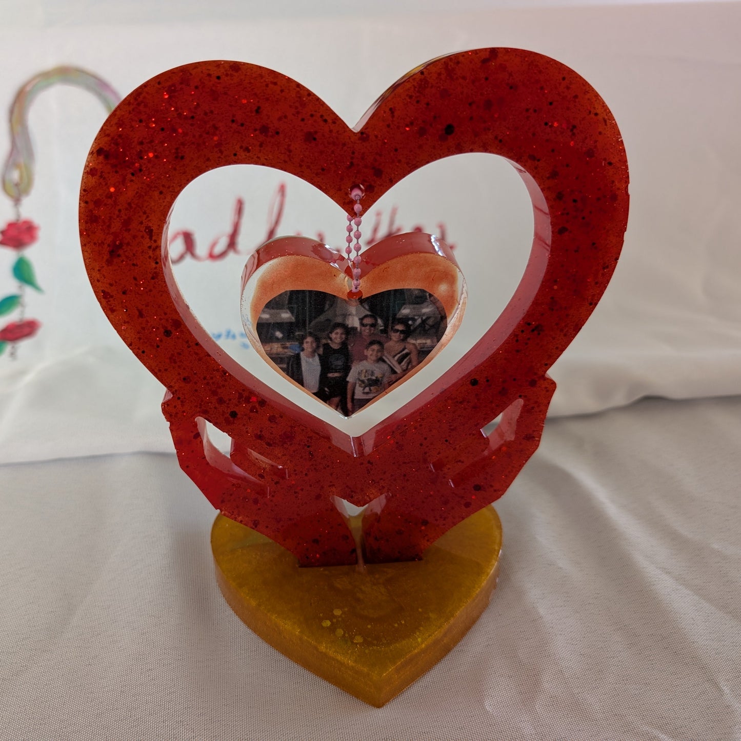 Hands with heart photo (custom)