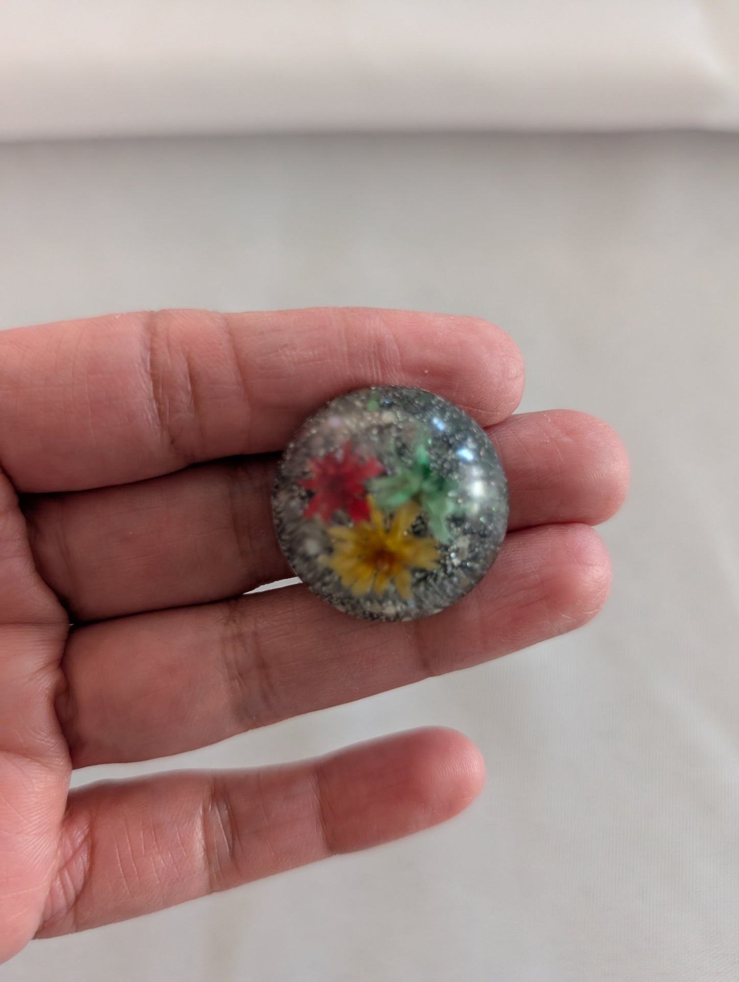 Magnet - 3D dried flower resin