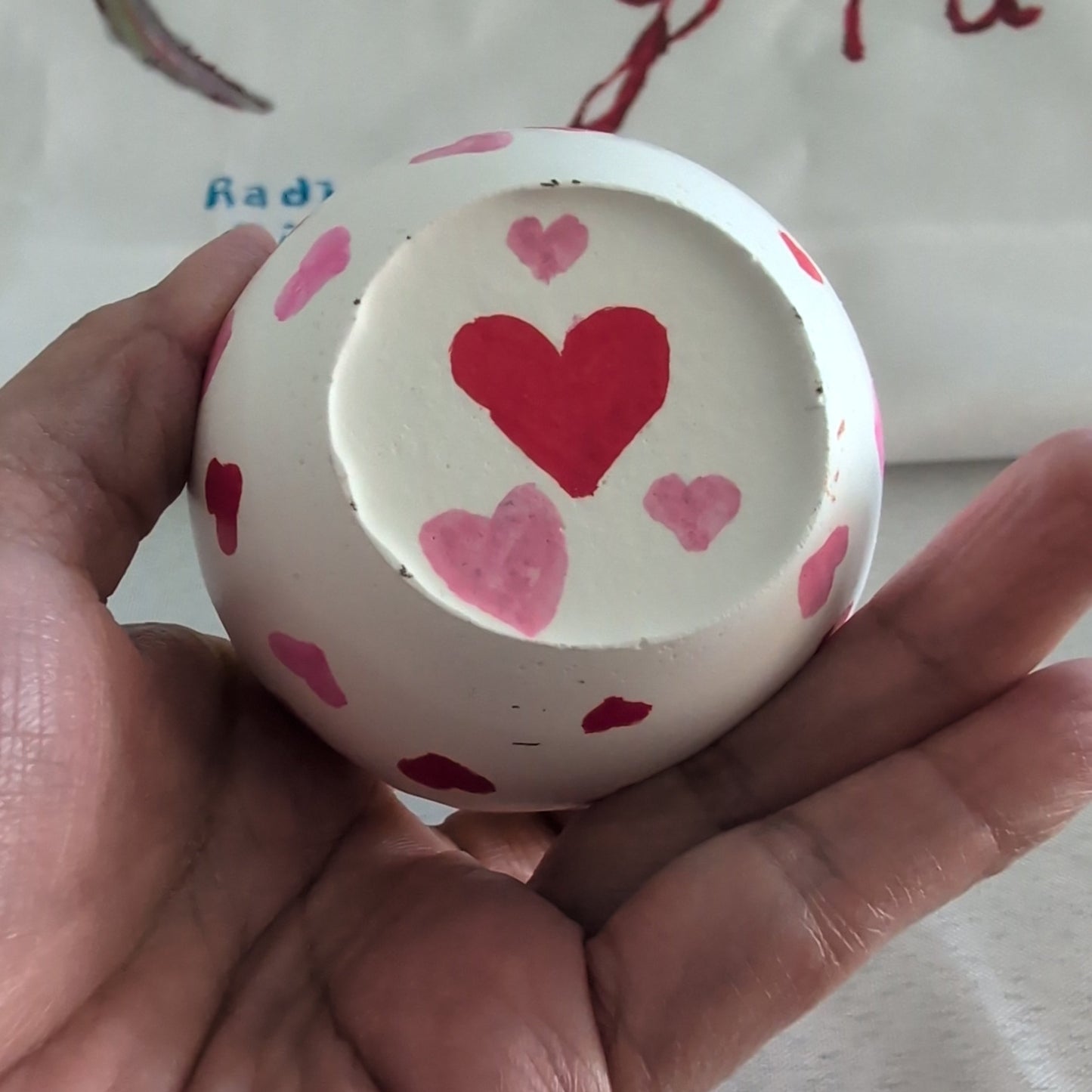 "Love Hatch" Resin Chick Figurine – Hand-Painted Ceramic-Style Knickknack