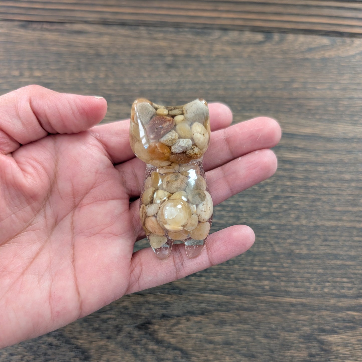 "River Cat" Resin Figurine – The Perfect Gift for Nature & Cat Lovers