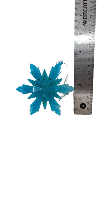 Car Ornament - Resin snowflake
