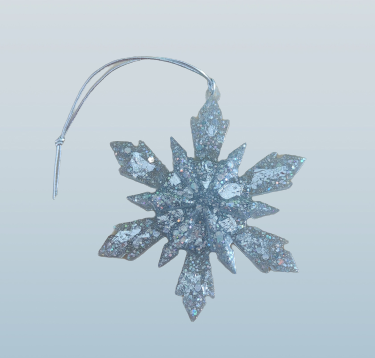 Car Ornament - Resin snowflake