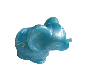 Resin elephant deep holder