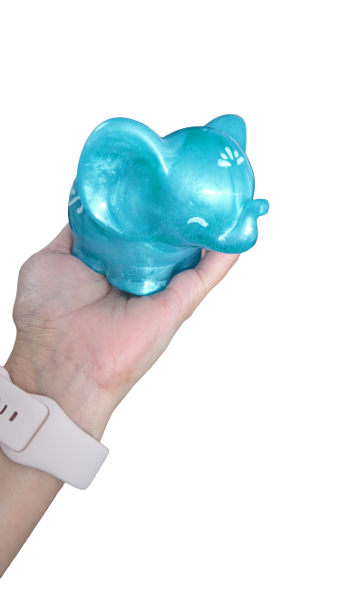 Knickknack - Resin elephant deep holder