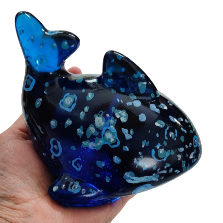 Resin dolphin