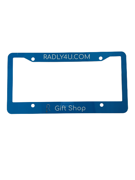 License Plate Frame (custom)