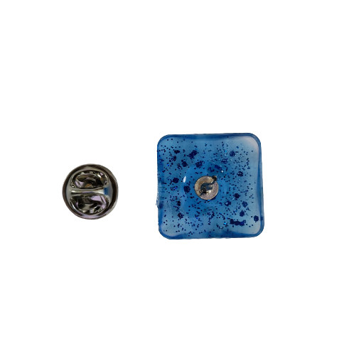 Pin - 3D Cinnamoroll resin pin with silver butterfly clutch