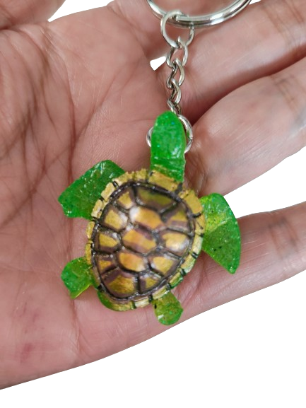 Keychain - Resin turtle