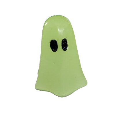 Knickknack - Resin glow in the dark ghost trinket