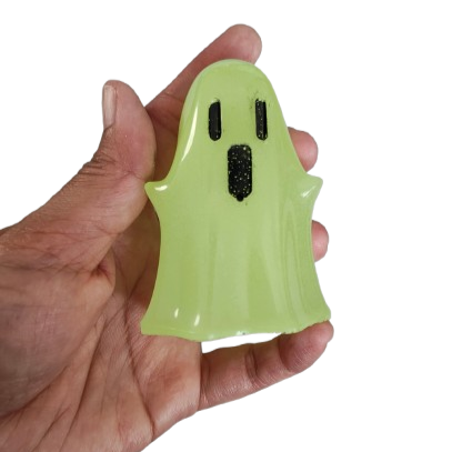 Knickknack - Resin glow in the dark ghost trinket