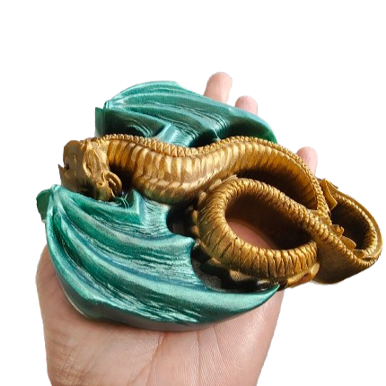 Resin dragon trinket