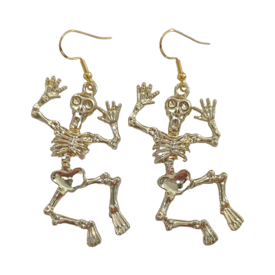 Earrings - Skeleton on hook