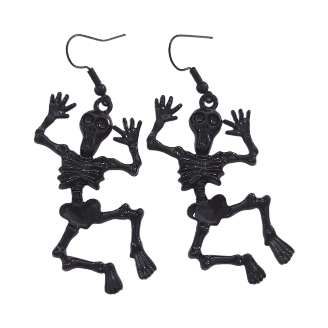 Earrings - Skeleton on hook