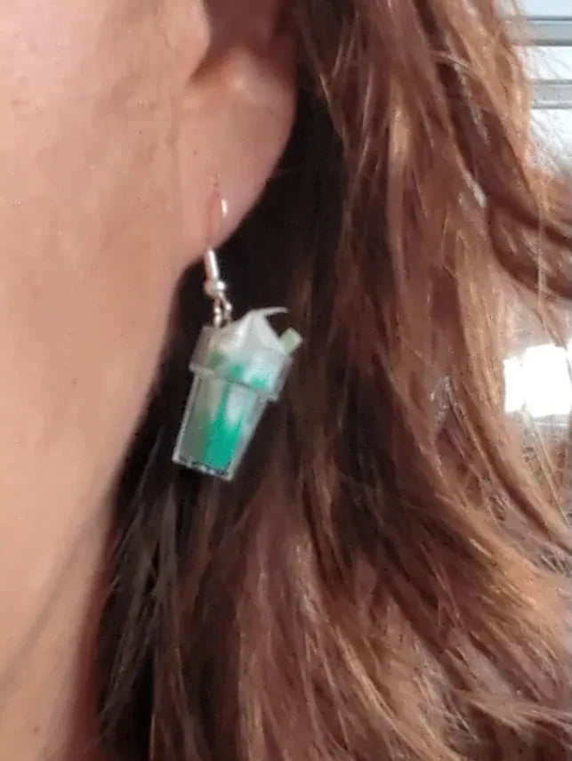 Earrings - Ice cream on hook