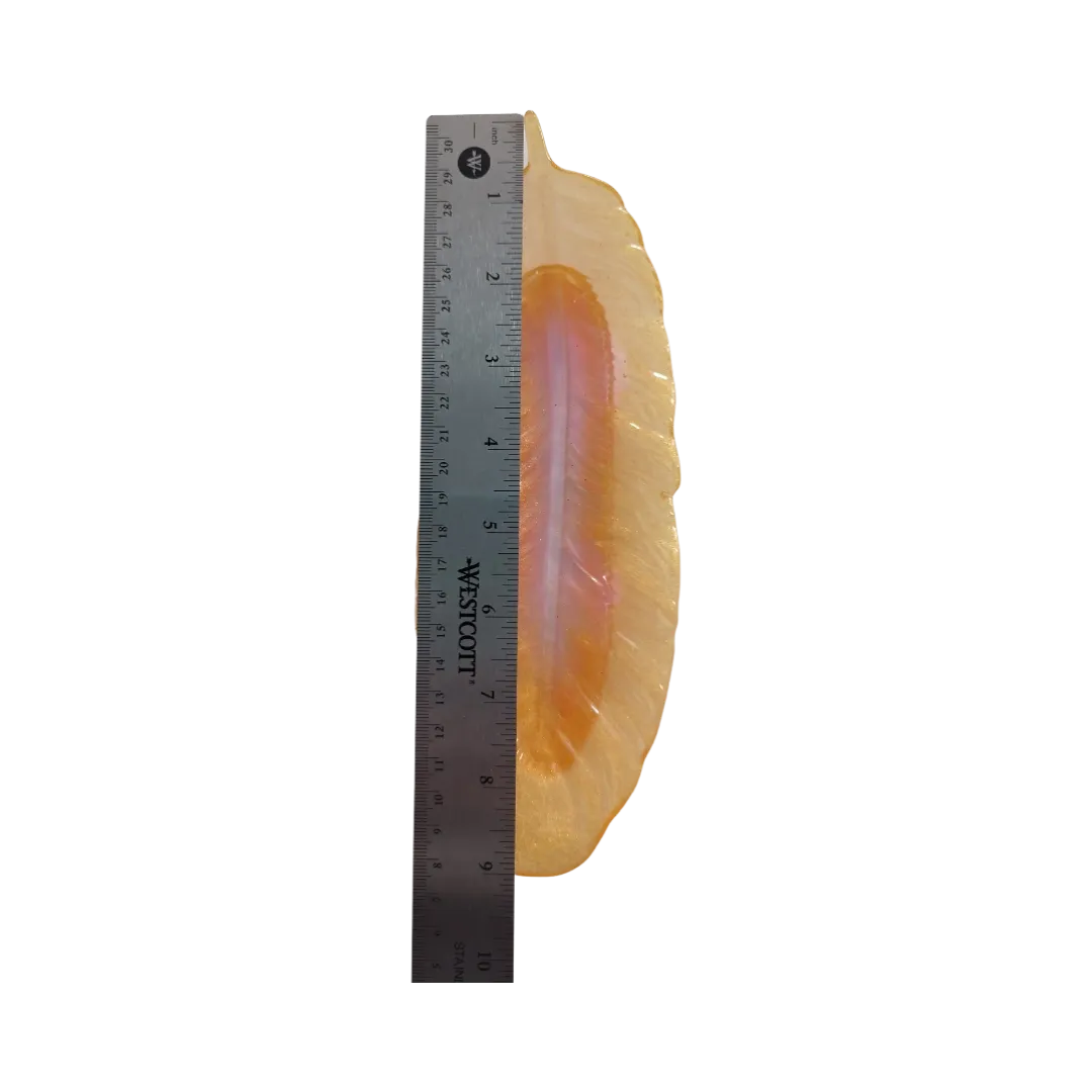 Knickknack - Resin feather trinket dish