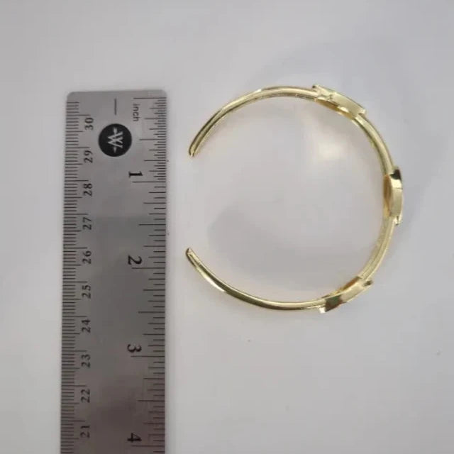 Bracelet - Stainless steel gold three evil eye Bracelet