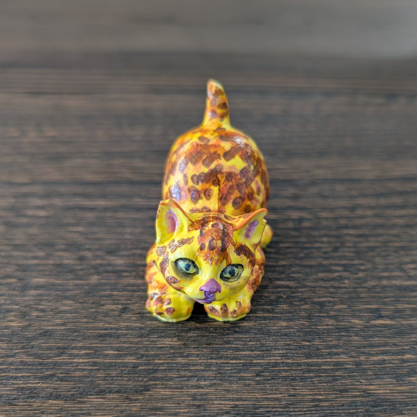 "Artisan Eco-Resin Cat figurine by Radly4u