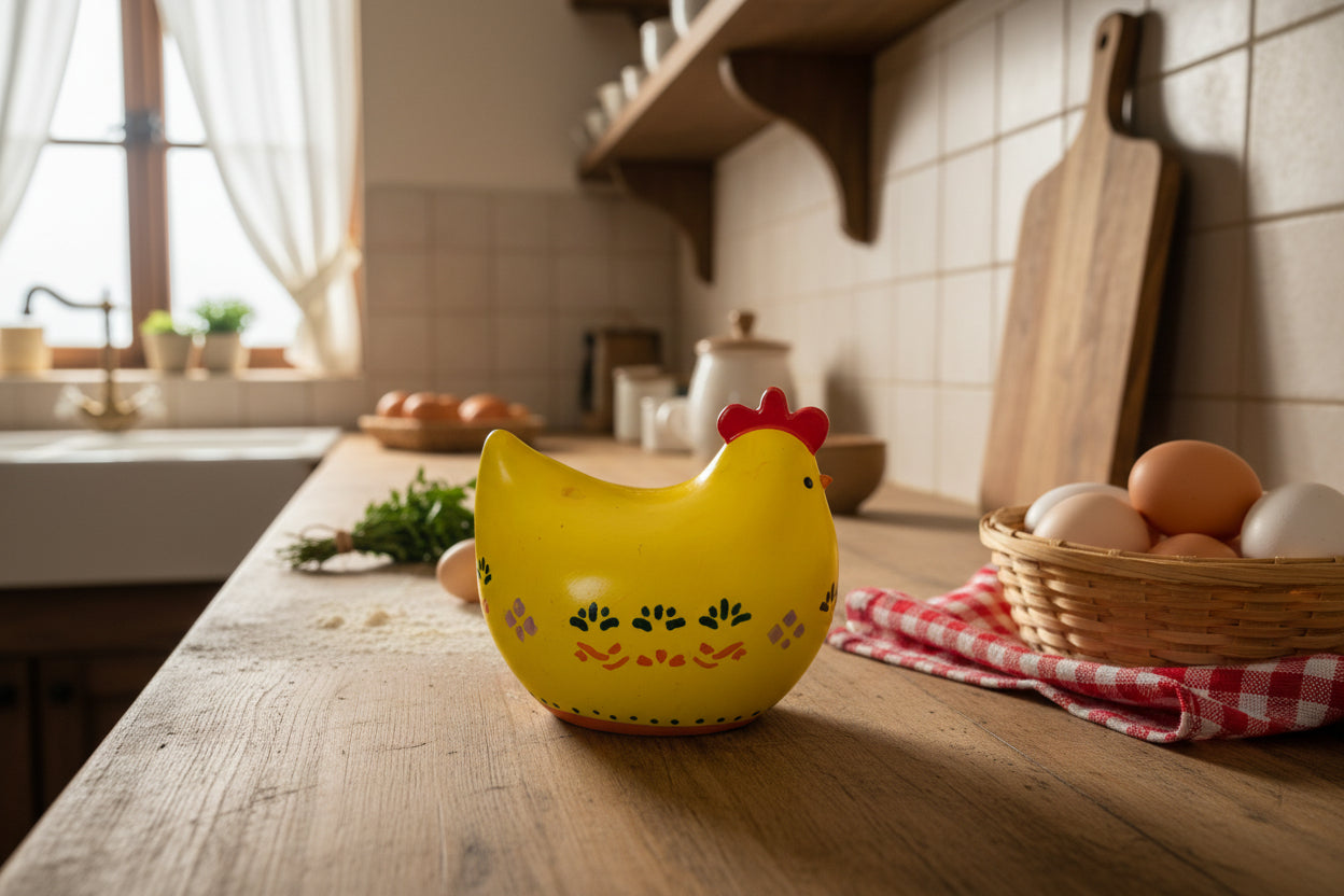 Knickknack - Resin Chicken Trinket

hand crafted with eco resin, and hand painted with acrylic paints.

Eco Resin feels similar to Ceramic or porcelain: smooth, cool to the touch, and non-plastic.