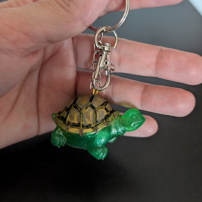 Keychain - Resin medium turtle