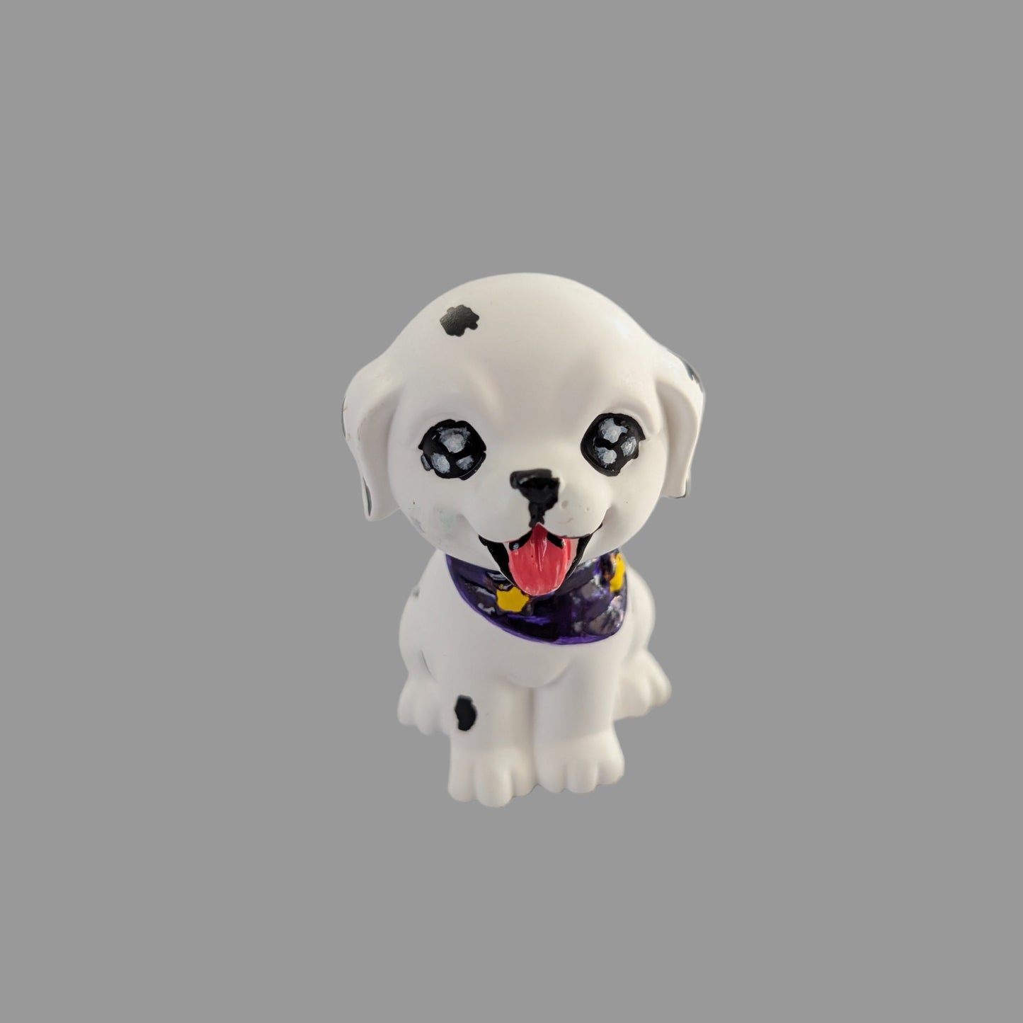 hand crafted with eco resin, and hand painted with acrylic paints.

Eco Resin feels similar to Ceramic or porcelain: smooth, cool to the touch, and non-plastic.
