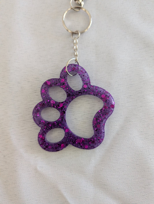 Keychain - Resin paw