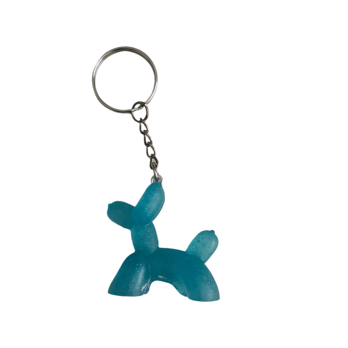 Elevate your style with our Keychain - Resin balloon dog! Made with durable resin, this charming keychain features a playful balloon dog design that's sure to catch everyone's eye. Keep your keys organized and stand out from the crowd with this unique accessory.