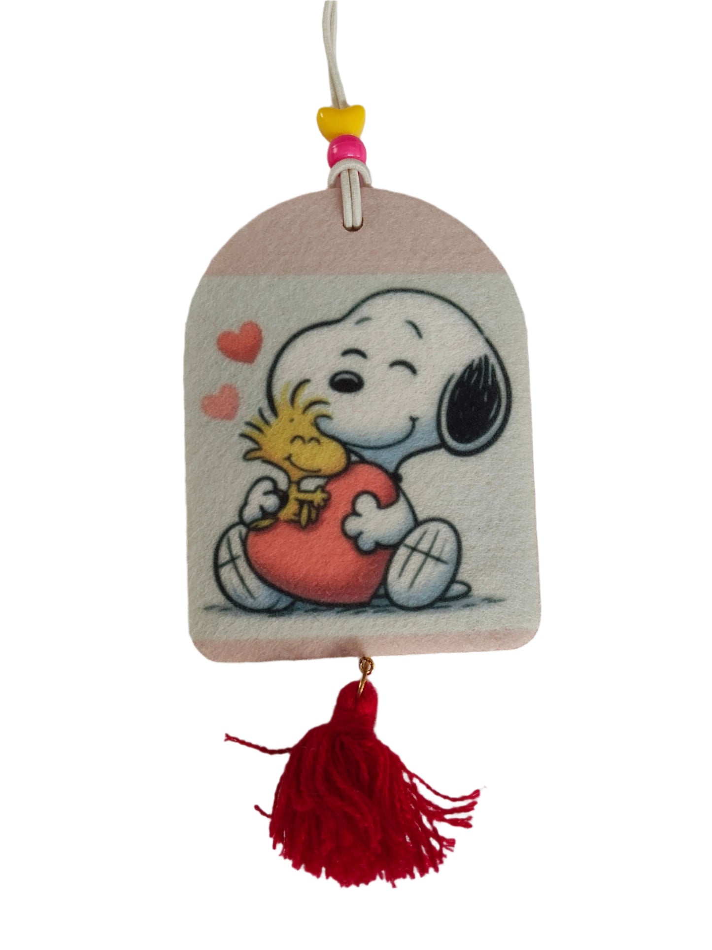 Add some quirk and humor to your car with our Car Ornament - Double sided Snoopy! This 3 x 4 in ornament adds a unique touch to your car and weighs only 0.18 oz. No need to worry about any unpleasant scents, as it's unscented. Drive in style with Snoopy by your side!

Car Ornament - Double sided Snoopy

Unscented 

Size 3 x 4 in

Weigh 0.18 oz