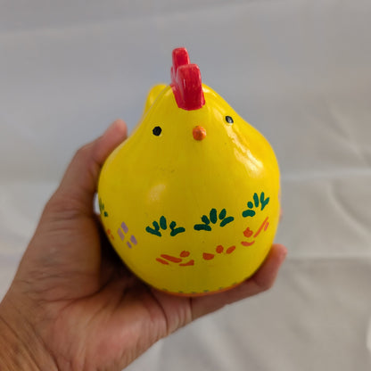 Knickknack - Resin Chicken Trinket

hand crafted with eco resin, and hand painted with acrylic paints.

Eco Resin feels similar to Ceramic or porcelain: smooth, cool to the touch, and non-plastic.