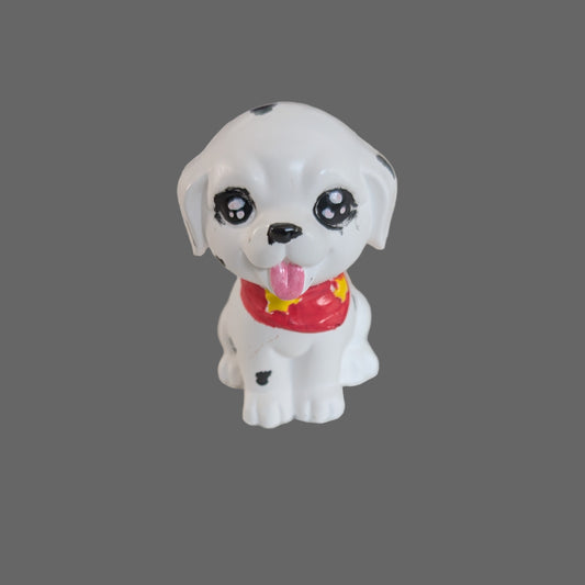 hand crafted with eco resin, and hand painted with acrylic paints.

Eco Resin feels similar to Ceramic or porcelain: smooth, cool to the touch, and non-plastic.