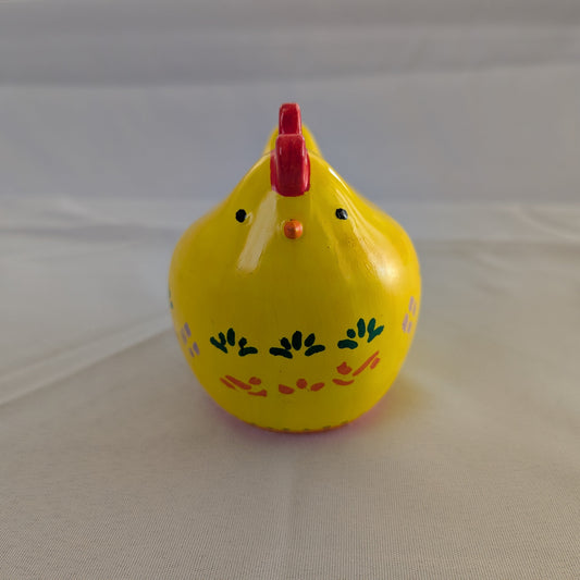 Knickknack - Resin Chicken Trinket

hand crafted with eco resin, and hand painted with acrylic paints.

Eco Resin feels similar to Ceramic or porcelain: smooth, cool to the touch, and non-plastic.