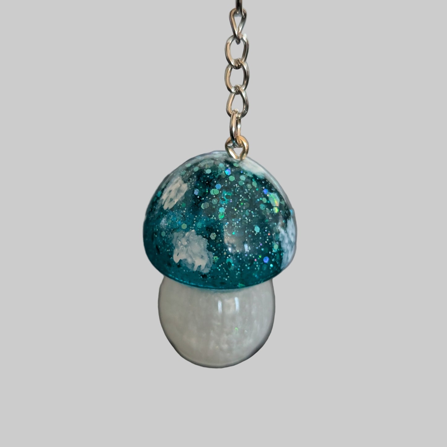 Keychain - Resin mushroom B