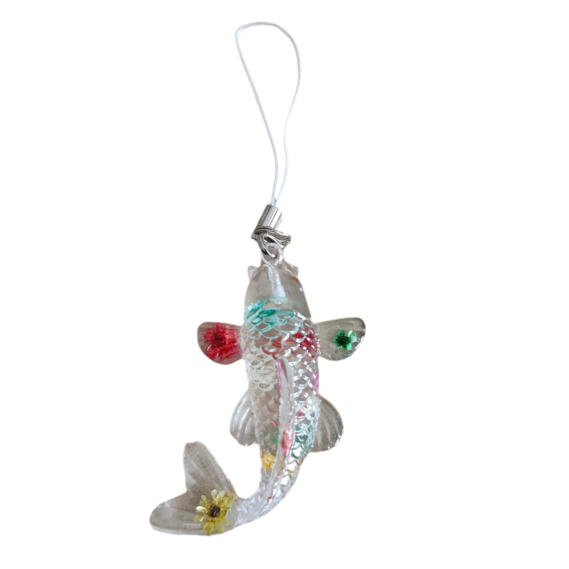 Get hooked on this adorable phone charm - Resin fish! With its playful design and length of 5 inches, it adds a splash of personality to any phone. Perfect for the quirky and fun-loving individual looking for a unique accessory. 

Phone charm - Resin fish

Length is approximately 5 in
