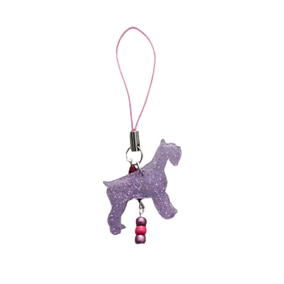 Give your phone some paw-some personality with this charming resin dog adorned with beads. This playful accessory adds a touch of whimsy to your device, making it stand out from the pack. Woof-initely a must-have for any dog lover's phone!
