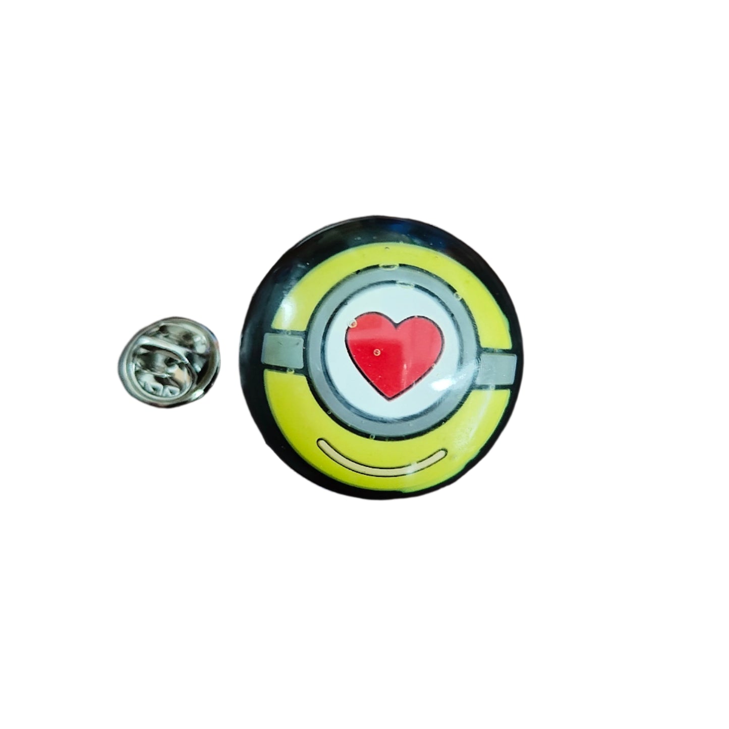 Unleash your inner child with our adorable 3D resin minions pin! This pin features a silver butterfly clutch for secure fastening. Show off your fun side and add a pop of color to any outfit. Perfect for any pin collector or lover of all things cute!