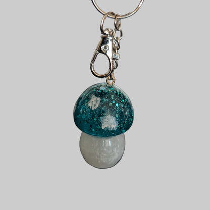 Keychain - Resin mushroom B