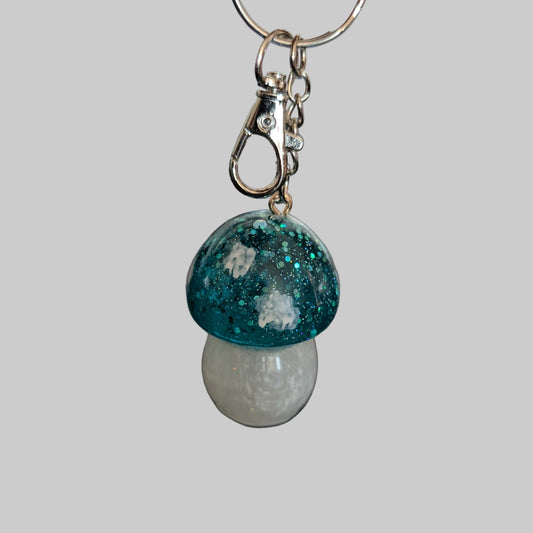 Keychain - Resin mushroom B