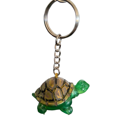 Keychain - Resin medium turtle