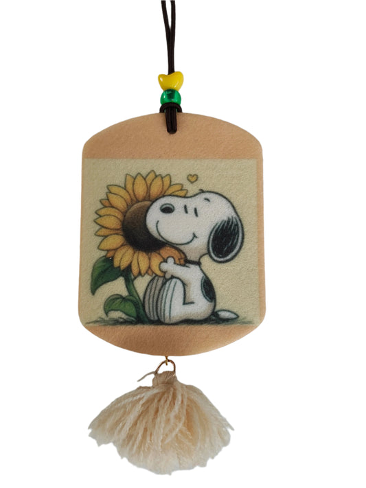 Add some quirk and humor to your car with our Car Ornament - Double sided Snoopy! This 3 x 4 in ornament adds a unique touch to your car and weighs only 0.18 oz. No need to worry about any unpleasant scents, as it's unscented. Drive in style with Snoopy by your side!

Car Ornament - Double sided Snoopy

Unscented 

Size 3 x 4 in

Weigh 0.18 oz