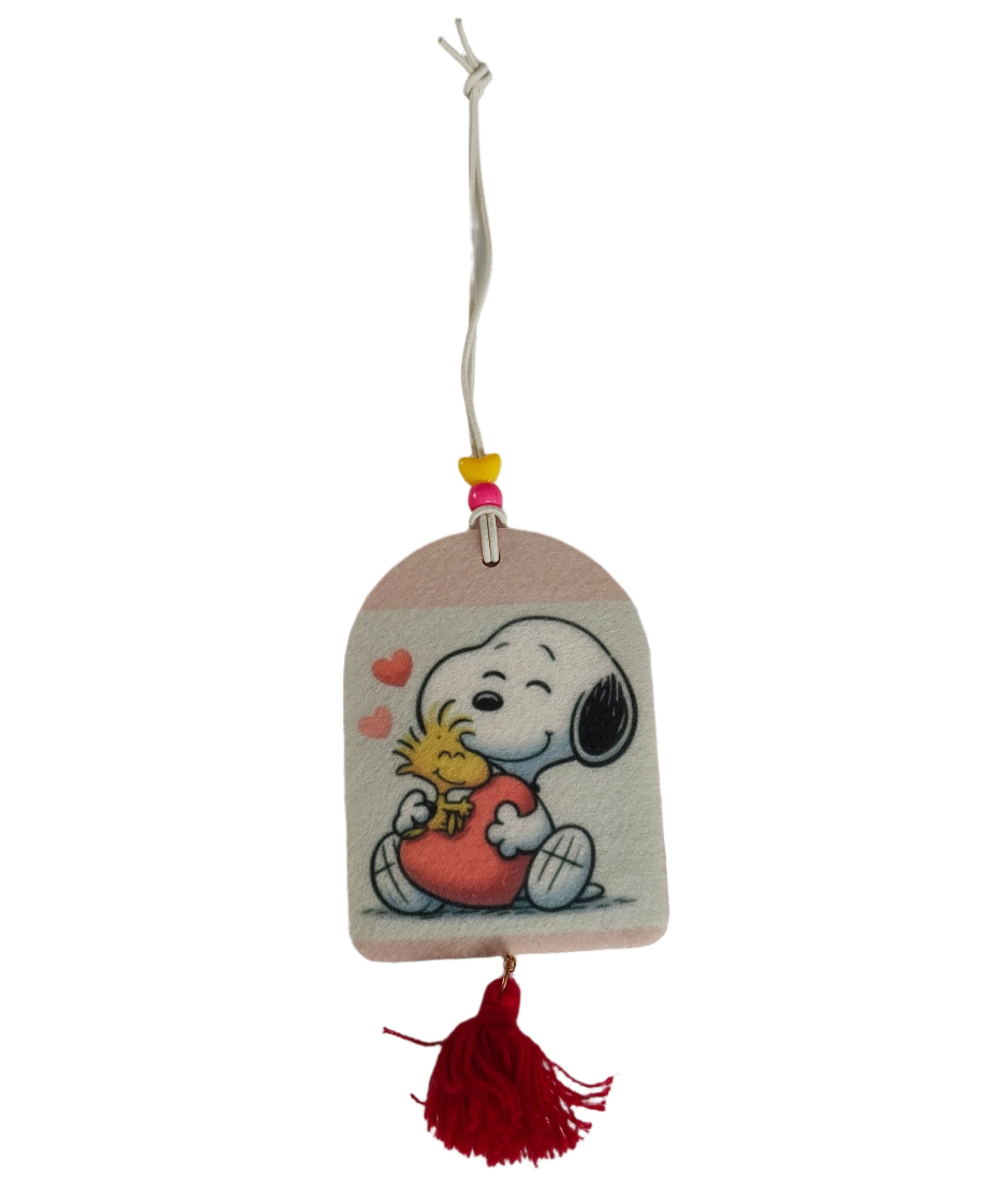 Add some quirk and humor to your car with our Car Ornament - Double sided Snoopy! This 3 x 4 in ornament adds a unique touch to your car and weighs only 0.18 oz. No need to worry about any unpleasant scents, as it's unscented. Drive in style with Snoopy by your side!

Car Ornament - Double sided Snoopy

Unscented 

Size 3 x 4 in

Weigh 0.18 oz