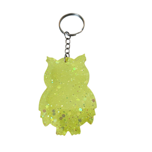 Carry your keys with a touch of whimsy and charm with our Resin Owl Keychain. This intricately designed owl, made from high-quality resin, is not only functional but also adds a touch of personality to your daily routine. Perfect for animal lovers and those looking for a unique keychain option.