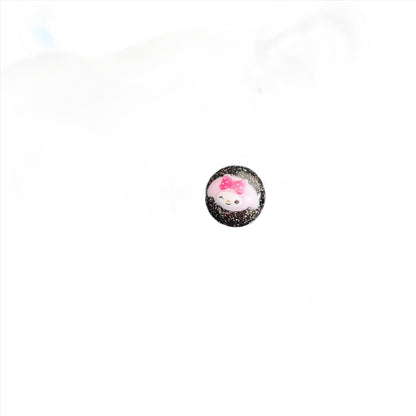 Earrings - 3D My Melody Resin on post