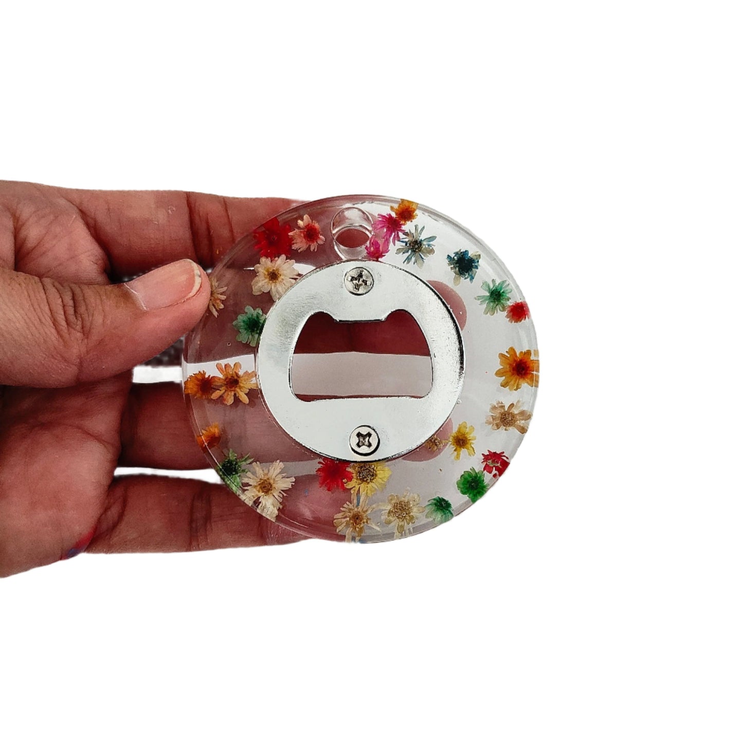 Knickknack - Round resin bottle opener