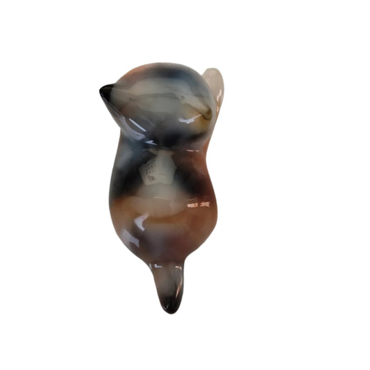 Knickknack - Resin small calico cat trinket