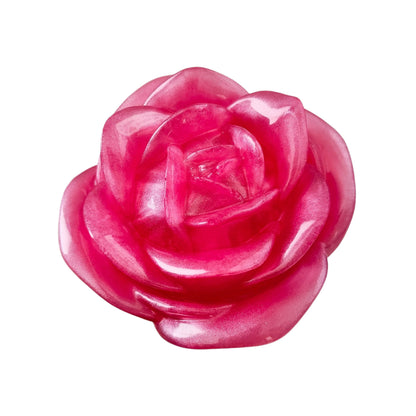 Knickknack - Resin rose trinket with lid